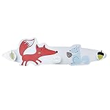 Labebe - Holz Kinder Fuchs Garderobe Kleiderhaken Wandhaken mit 3 Haken
