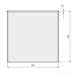 Produktbild raik B40004 Kamin Glasplatte Quadrat 2 inkl. Facette