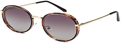DUBI 2018 New Ladies round glasses, sunglasses, sunglasses, sunglasses (brown, Progressive brown)