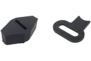 STREETPARTS24 Exhaust Holder + Damper Rubber Set Fits Hercules Saxonette Spartamet Moped - Exhaust Mount Rubber Bearing