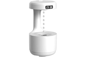 ELGE 600ML Cool Mists Maker Home Anti-Schwerkraft-Wassertropfen Ultraschall Mit LED-Anzeige Für Schlafzimmer Für Büro