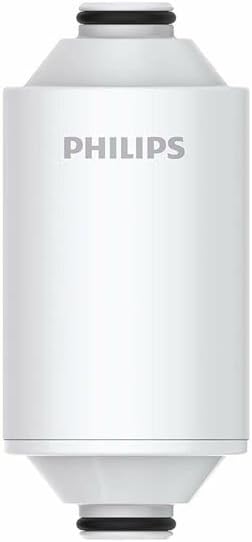 Philips Water Cartucho de filtro para ducha, filtración en 3 etapas, elimina CLORO e IMPUREZAS, instalación fácil, capacidad de filtrado 50 000 L