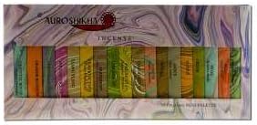 Auroshikha Incense Classic Marbled 18 Fragrance Sampler Classic Marble Sampler