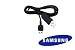 Produktbild ORIGINAL Samsung USB Datenkabel APCBS10UBE für M8800 Pixon / S3030 / S3310 / S3500 / S3600 / S7330 / U800 Soul / U900 Soul