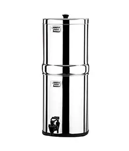 Butterfly 22L Stainless Steel Water Filter (Silver)
