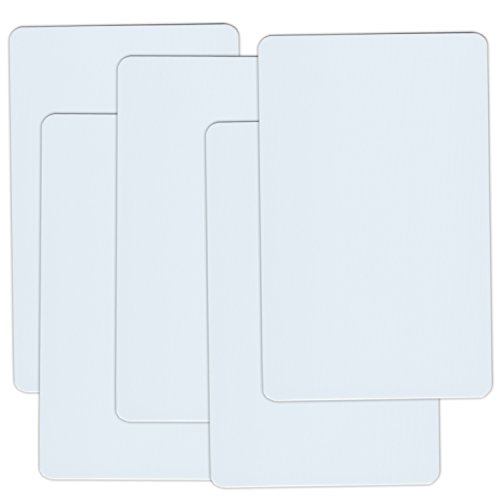 5 NFC Karten NTAG215 | 504 Byte | Scheckkarte, weiss
