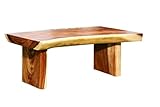  SIT Tisch Couchtisch Baumtisch massiv aus vollem Holz 120 cm