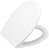 VitrA S10 Klozet Kapağı 84-003-009, Yavaş Kapanır, Duroplast, Sandvi&ccedil; Tip, Metal Menteşeli, Beyaz