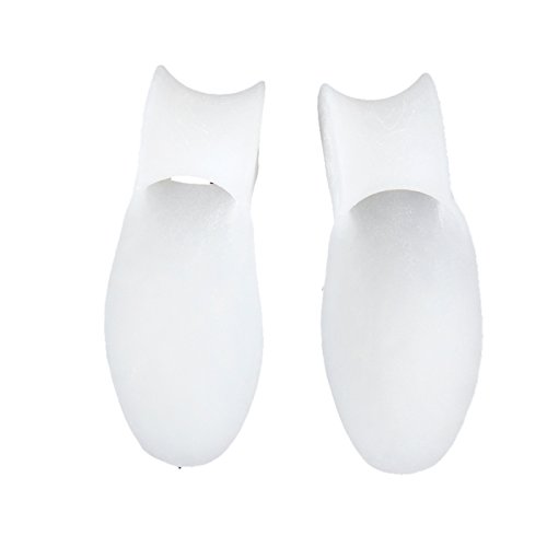 Footful Silikon Gel Kleiner Zeh Separator Haarglätter Satz für Hallux Valgus Zehe Valgus - 2