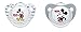 Produktbild NUK 10175210 Disney Mickey Mouse Trendline Schnuller, Silikon, 0-6 Monate, BPA-frei, 2 Stück, grau