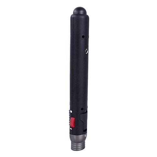 A-szcxtop Feuerzeug Jet Flame, mit Butangas, nachfüllbar, auch als Taschenlampe, zum Schweißen / Löten nutzbar - 2