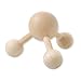 Produktbild matches21 Massagespinne Massagegerät aus Holz 9,5x7 cm Bastelholzteile ab 6 Jahren