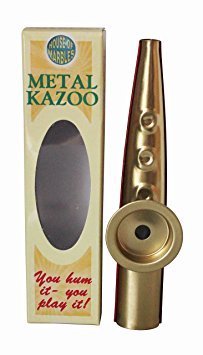 Kazoo Metal House of Marbles Silbido Tocar Instrumento Música Viento Tradicional