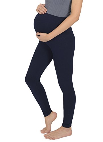 Warm Maternity Leggings, Fluffy Inside 