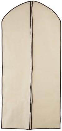 39" Cream Breathable Dress Storage Bag Gown Cover