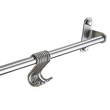 Alicemall Wandhaken Tür Garderobe Bad Küche Edelstahl Rostfrei Mehrzweckhaken (5 kleine Haken) - 2