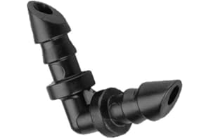 Grow Insane - 100 x Micro Irrigation 4mm Barbed Elbow