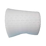 Material: aus umweltfreundlichem und ungiftigen Material. Ihre Farbe ist weiß, aber wenn sie die Luft berühren, kann die Farbe das Licht gelb. Dieser Fall ist normal. Es wird nicht die Verwendung des Schwamms beeinflussen. Bitte mach dir keine Sorgen.