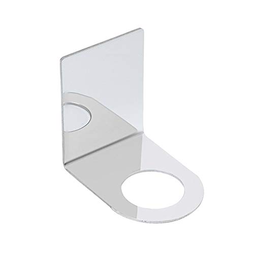 Neborn 2Pcs Wall Mounted Shower Gel Hook Shampoo Bottle Hanging Holder Strong Seamless Hook Hand Sanitizer Rack Hanger Accessories