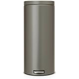 Brabantia 288326 - Cubo de basura, 30 litros, color platinum