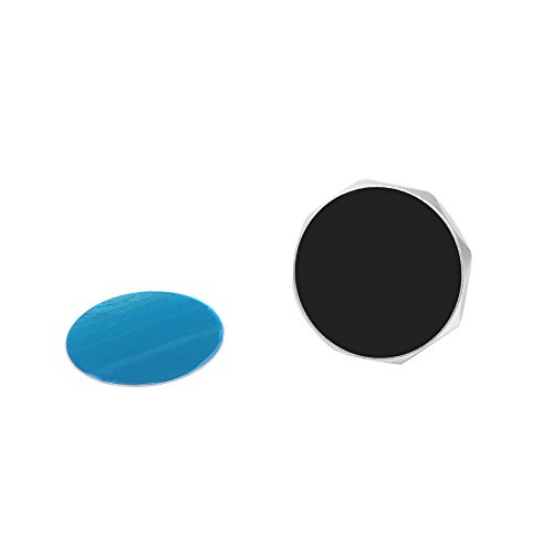 Supporto Magnetico Cellulare Auto Universale Bocchette Aria Supporto Auto Smartphone Porta Telefono Cellulare Auto per Samsung Galaxy Note 8 / S8 / S6 / S6 Edge, iPhone X / 8 / 7 / 6 - Nero + Argento