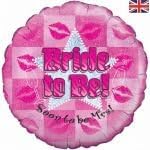 Holographic Balloon Bride to Be star