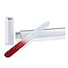 Eggsnow 5PCS Nail files With Case,Crystal Nail File for Manicure and Pedicure,Glass Nail File Set With Hare Silver Case