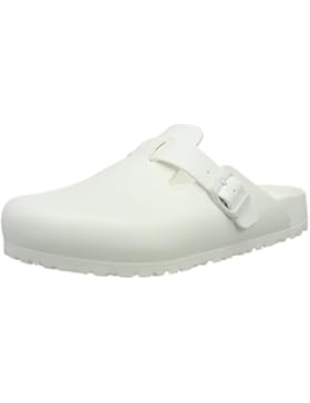 Birkenstock Unisex-Erwachsene Boston Eva White Clogs