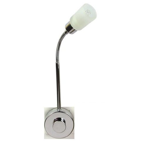 Preisvergleich Produktbild Heitronic Steckdosenleuchte Sevilla, Metallisch, Glas / Metall, 23880