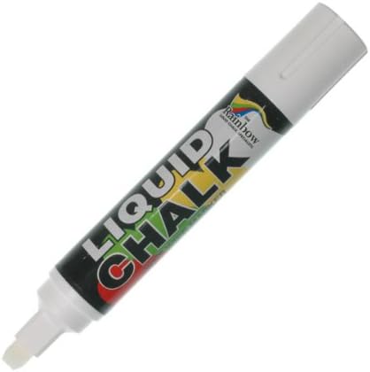 Liquid Chalk Marker Pen Large White - 15mm Nib