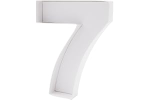 WENPACK 23 cm Pappmaché Zahlen-Füllbare Karton Geburtstag Dekorative Tablett-Box Süßigkeiten Erdbeere Leckerli (7)