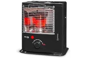 Frankystar Poêle portable Zibro by Toyotomi RS122, cuisinière à combustible, aucune installation nécessaire, puissance 2200 W