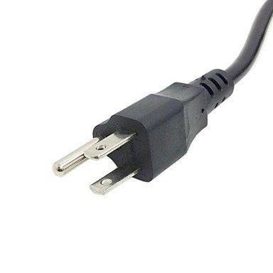 KLM USA Travel Power Cord US 3-Pin Stecker auf IEC C5 Kabel für Notebook Laptop 5 ft 1,5 m - 3