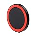 Produktbild MMLC Fast Wireless Charger für iPhone XS/XS MAX/XR und alle Qi Fähige Geräte Drahtloses Ladegerät kabelloses Induktive Ladestation Schnellladestation (Red)