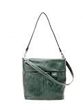 kurzer schmaler Träger Zwei Mademoiselle M8 Umhängetasche 25 cm, petrol
