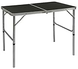 AM BESTEN GLEICH ZWEI! Der Tragegriff am Koffertisch passt sich der Hand an und macht aus dem Transport des Sets ein Kinderspiel. Der faltbare Tisch ist stabil, die Tischplatte hält auch mal etwas Schweres aus - bis 50 kg. Einpacken und mitnehmen!