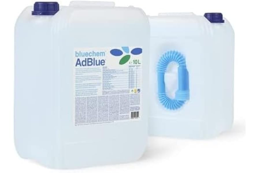 BLUECHEM AdBlue 10 litros con Boquilla. Aditivo para reduccion de emisiones en vehiculos equipados con Motores Diesel co