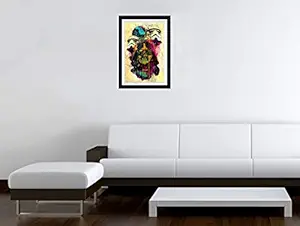 Gadgets Wrap Printed Portrait Photo Frame Style Decal Decor, Star War Colourful (15 X 11Inch, Multicolor)