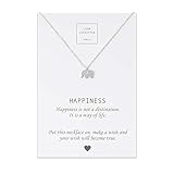 ❤ GLÜCKSBRINGER - Jeder unserer Anhänger hat seine eigene besondere Bedeutung. Der Elefant gilt als Glückssymbol und steht für Weisheit, Kraft und Klugheit.