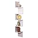 Decornation Zigzag Wall Mount Corner Shelf Shape, White RS.1449.00