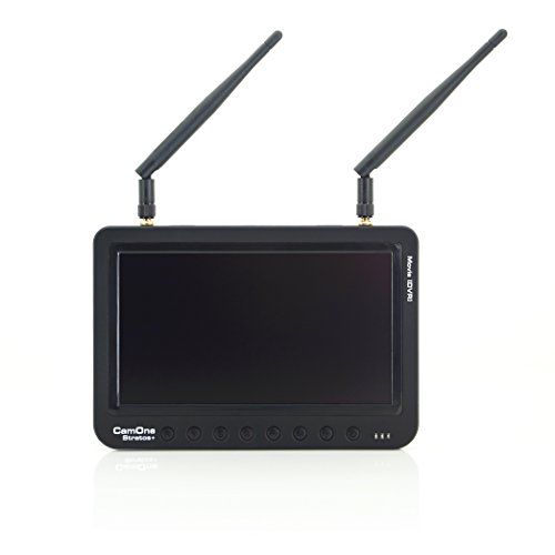 camonetec fchd78 FPV - Pantalla Stratos Movie con función de grabación DE 17,8 cm (7 Pulgadas)/178 mm Negro