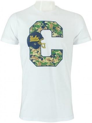 UCLA Bristow Mens T Shirt White UCT413-WHT (Large)