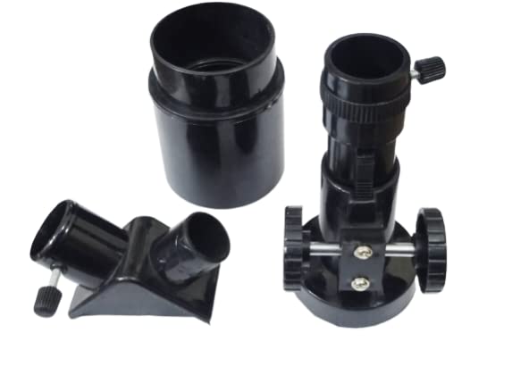Anand traders DWIJ telescope accessories for 50mm telescope, focuser, lens holder and 90 degree mirror diagonal,0.965"