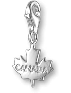 Melina Damen-Charm Anhänger Kanada 925 Sterling Silber 1800511