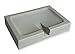 Produktbild Seifenschale aus Natur-Beton mit selbstleerendem ergonomischem Ablauf - Rutschfeste Füße - Seifenablage in Hochwertiger und Zeitloser Betonoptik - 12x9x2,5 cm