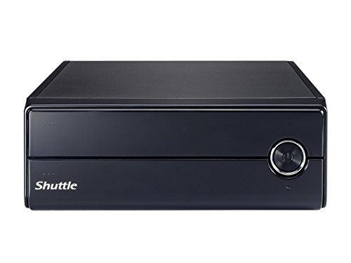 SHUTTLE Barebone XPC slim XH97V Sockel LGA 1150 Haswell 2XDDR3 3XSATA 1XeSATA Intel H97 Heatpipe HDMI/2XDP schwarz