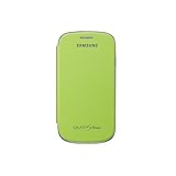 Lieferumfang: Samsung Original schützende Display-Klappe / Flip-Cover EFC-1M7FMEGSTD (kompatibel mit Galaxy S3 mini) in mint