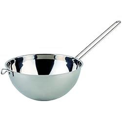 APS bol pour bain-marie 1,5 l, acier inox, Ø18 cm, hauteur 9 cm, pour casseroles de Ø 20-26 cm