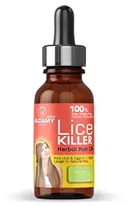 AAAL Nits & Lice Killer Hair Oil With 100% Side Effect Free Formulation (35ML)
