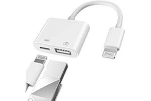 ZOYUZAN Adaptador USB Hembra a Lightning Macho Certificado para Apple Cable OTG Cargador para iPhone 11 12 Mini MAX Pro X SE 8 Plus para iPad Air cámara Memoria USB Unidad Flash convertidor Divisor de Carga